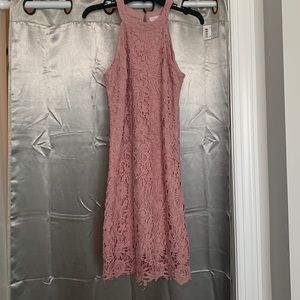 Pink Lily dress, size large NWT
